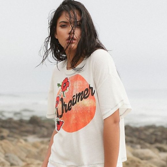 ⚡️SOLD⚡️ we the free oversized dreamer tee - size xs - Picture 8 of 8